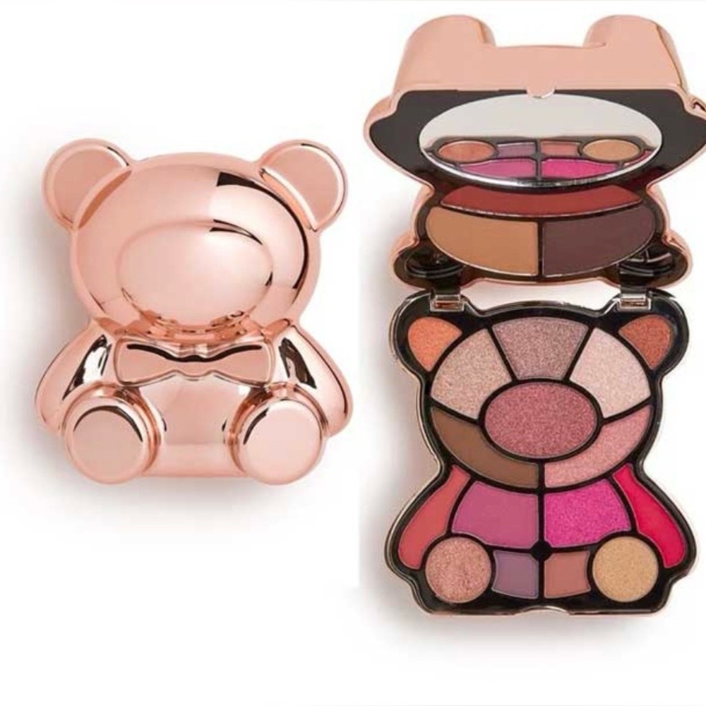 I Heart Revolution Teddy Bear Eyeshadow Palette Rosie - Picture 3 of 16